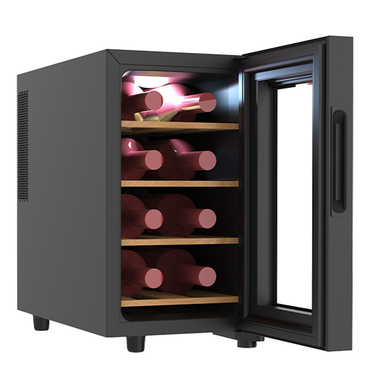 Cava De Vinos Vondom Para 8 Botellas T8 Negra